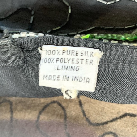 80s Scala Beaded Cocktail Dress - Picture 7 of 13